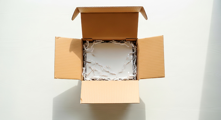 JPG 편집이미지 종이 포장 바닥 상자 운송업 상품 배송 오브젝트 택배 저장 소포 빈상자 포장재료 편집실사 AI컴퓨터그래픽 AI콘텐츠 산업 CG 파일형식