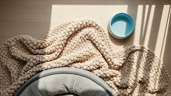 JPG 동물 편집이미지 쿠션 바닥 주택 실내 따뜻함 반려동물 소파 햇빛 깨끗함 공간 시간 편안함 담요 편집실사 반려용품 AI포토 AI콘텐츠 컨셉 의자 내부 건물 태양 감각 CG 오브젝트 파일형식