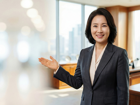 직업 옷 여자 회사 비즈니스 모션 표정 사람 성인 업무 작업 직장인 CG 파일형식 AI포토 사무실 회의실 정장 프레젠테이션 미소 손짓 디자인 사무 직장 회의 준비 편집이미지 편집실사 JPG 의료성형뷰티 중년 비즈니스우먼 CEO AI콘텐츠 AI인물포토