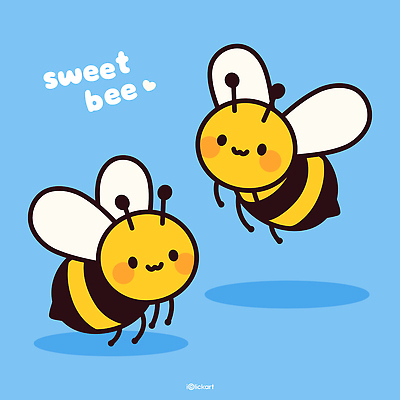 캐릭터 꽃 백그라운드 날개 일러스트 모션 자연 여름 파란색 초콜릿 소리 비행 꿀벌 생태계 꿀 뷰티풀 국내일러스트 AI파일 식물 계절 컬러 디저트 벌_곤충 파일형식 벡터