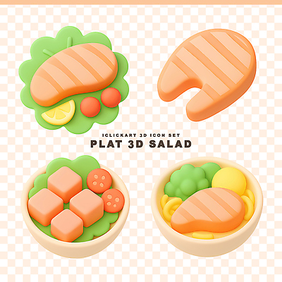 PSD 편집이미지 디자인 음식 토마토 채소 과일 디저트 건강 육류 요리 그래픽 3D 식사 샐러드 조합 편집3D 식재료 디지털합성 파일형식