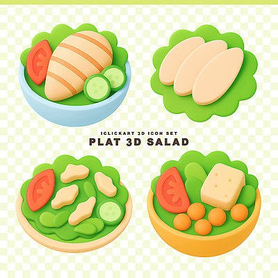 PSD 편집이미지 그릇 음식 토마토 채소 재료 오이 건강 요리 식사 치킨 닭고기 샐러드 신선 옵션 편집3D 식기 육류 3D 닭고기요리 파일형식