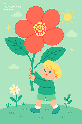 식물 교육 남자 감정 어린이 컬러 표정 사람 취미 라이프 태양 생태계 파일형식 벡터 소년 꽃 잔디 빨간색 초록색 햇빛 자연 방과후 행복 일상 놀이 환경 심리 웃음 원예 일러스트 국내일러스트 AI파일