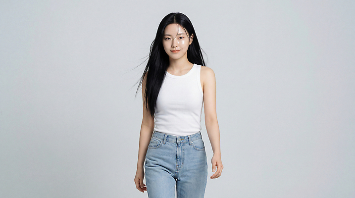 셔츠 바지 모션 사람 라이프 전자제품 CG 파일형식 AI포토 모델 걷기 백그라운드 티셔츠 청바지 표정 카메라 패션 여자 스타일 모던 일상 편집이미지 편집실사 JPG 의료성형뷰티 AI콘텐츠 AI인물포토