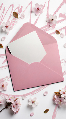 JPG 편집이미지 디자인 계절 꽃잎 분홍색 자연 탁자 나뭇잎 봉투 장식 벚꽃 오픈 편지 배열 편지지 오브젝트 편집실사 AI컴퓨터그래픽 AI콘텐츠 꽃 컬러 가구 잎 CG 생태계 파일형식