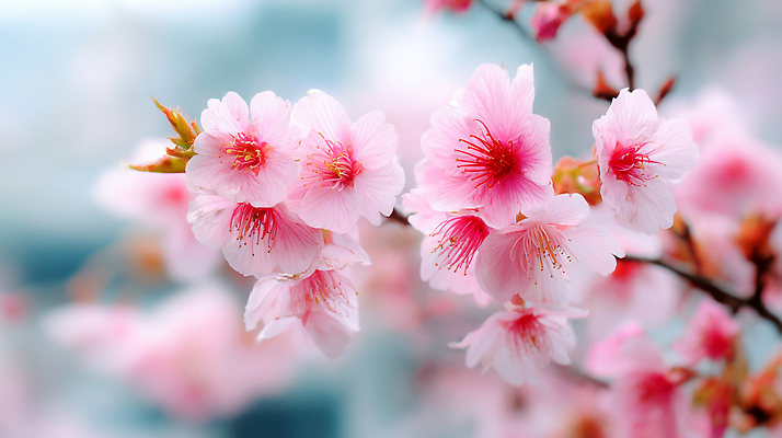 JPG 나무 식물 편집이미지 계절 공원 꽃잎 꽃 분홍색 잎 자연 생명 풍경 봄 벚꽃 향기 편집실사 AI컴퓨터그래픽 AI콘텐츠 공공시설 컬러 CG 생태계 냄새 파일형식