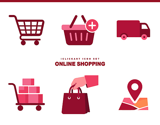 디자인 일러스트 그래픽 쇼핑백 쇼핑카 머리핀 소비 구매 상품 장바구니 배송 위치 온라인쇼핑 국내일러스트 AI파일 가방 장신구 쇼핑 바구니 카트 온라인 파일형식 벡터