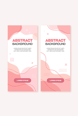 템플릿 배너 컬러 무늬 감각 파일형식 벡터 디자인 백그라운드 추상 그래픽 심볼 텍스트 공간 부드러움 스타일 예시 모던 AI파일 배너템플릿 분홍색