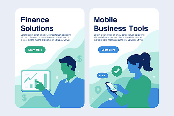 템플릿 디자인 배너템플릿 비즈니스 모바일 그래프 기술 스크린 정보 도구 플랫폼 서비스 솔루션 재정 사용자 접근 AI파일 배너 교통시설 파일형식 벡터