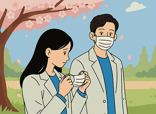 나무 공원 꽃 일러스트 청소년 자연 표정 건강 대화 마스크 안전 사람 여러명 일상 걷기 봄 만남 기침 미세먼지 사회적거리두기 국내일러스트 AI파일 식물 계절 공공시설 캠페인 다수 컨셉 모션 말하기 라이프 생태계 먼지 파일형식 벡터