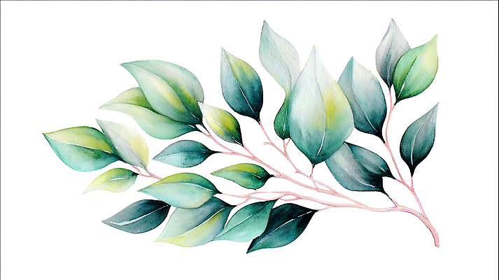 JPG 식물 디자인 예술 줄기 컬러 잎 일러스트 자연 유리 생명 수채화 장식 초록색 환경 물감 표현 그림 색채 창작 보테니컬아트 국내일러스트 AI일러스트 AI콘텐츠 재질 미술도구 생태계 파일형식