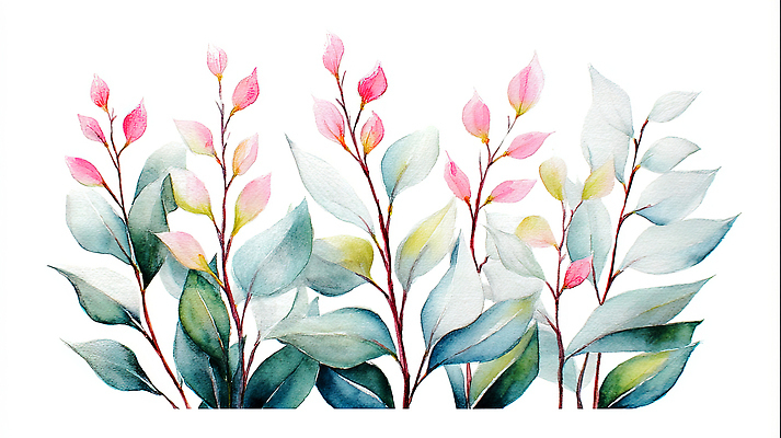 JPG 식물 디자인 꽃 화초 예술 줄기 분홍색 백그라운드 일러스트 도안 자연 수채화 초록색 여름 정원 당근 벽화 원예 뒷면 보테니컬아트 국내일러스트 AI일러스트 AI콘텐츠 계절 컬러 뿌리채소 취미 그림 생태계 파일형식