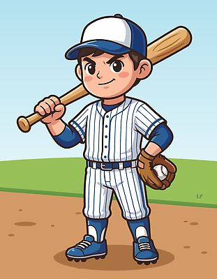 옷 남자 어린이 스포츠용품 스포츠 장갑 스포츠시설 관계 모션 운동선수 건강 사람 구기 야구 야구선수 파일형식 벡터 소년 방망이 글러브 공 경기장 운동 협력 유니폼 포즈 타자 야구장 연습 친구 놀기 경기 일러스트 AI파일 국내일러스트
