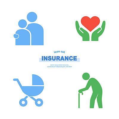 아이콘 손 노년 상징 가족 건강 안전 사람 세트 심장 보호 유모차 보험 자동 지원 2D아이콘 AI파일 컨셉 관계 성인 신체부위 아기용품 장기_의학 파일형식 벡터