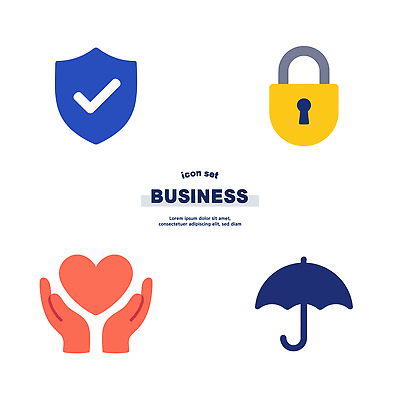 아이콘 디자인 비즈니스 사랑 안전 그래픽 믿음 표현 보호 심볼 보안 전략 마케팅 창의성 2D아이콘 AI파일 감정 컨셉 파일형식 벡터