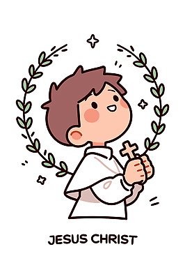 감정 컨셉 사람 신_종교 파일형식 벡터 예수 어린이 기도 종교 표현 상징 행복 순수 상상력 믿음 평화 즐거움 일러스트 국내일러스트 AI파일