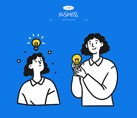 감정 생각 일러스트 비즈니스 상상 협력 아이디어 표정 대화 사람 만남 교양 표현 작업 계획 창의력 국내일러스트 AI파일 컨셉 말하기 파일형식 벡터