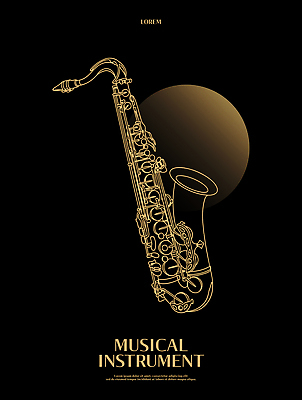 디자인 문화 예술 악기 음악 연주 라인일러스트 일러스트 노래 장식 금속 소리 공연 음악가 표현 음반 색소폰 리듬 멜로디 창작 국내일러스트 AI파일 직업 재질 문화예술 이벤트 목관악기 파일형식 벡터