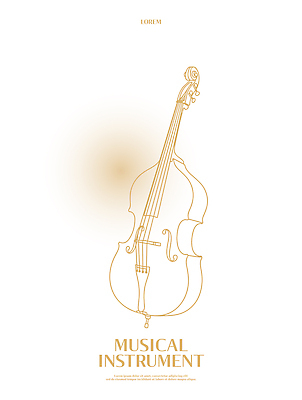 모양 디자인 문화 예술 악기 음악 백그라운드 곡선 라인일러스트 일러스트 현악기 미술 표현 드로잉 창작 테마 특징 스타일 국내일러스트 AI파일 선 문화예술 파일형식 벡터