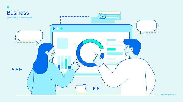 일러스트 비즈니스 모션 통계 그래프 협력 기술 실험 관리 대화 사람 스크린 모니터 자료 정보 발표 분석 소통 서류판 피드백 국내일러스트 AI파일 컨셉 말하기 컴퓨터 사무용품 파일형식 벡터