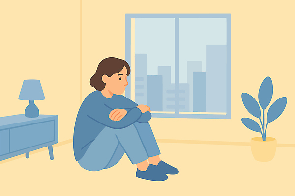 식물 감정 생각 일러스트 창문 조명 사람 앉기 건물 일상 생활 소파 고요 공간 방 도시 시간 고독 집중 상담 방안 정신상담 국내일러스트 AI파일 건축물 컨셉 의자 모션 라이프 치료 파일형식 벡터