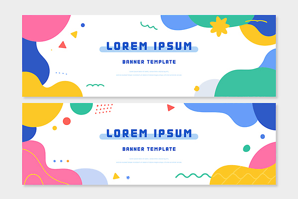 도형 템플릿 디자인 배너 배너템플릿 예술 컬러 백그라운드 패턴 형상 그래픽 디지털 모던 색채 AI파일 무늬 파일형식 벡터