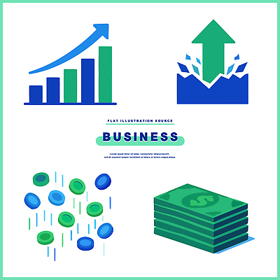기호 디자인 돈 일러스트 비즈니스 통계 그래프 초록색 금융 파란색 동전 자료 성장 시장 분석 투자 이미지 재정 국내일러스트 AI파일 문자 컬러 컨셉 경제 재산 파일형식 벡터