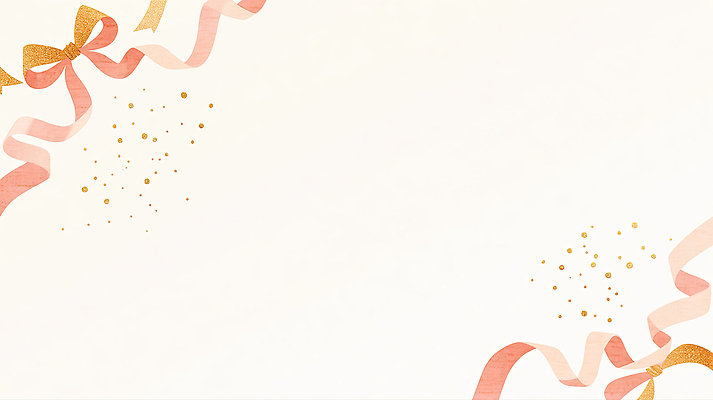 JPG 디자인 기념일 리본 백그라운드 일러스트 결혼식 프레임 이벤트 장식 여름 파티 금색 용수철 점 생일 초대장 단순화된 뷰티풀 창의성 스타일 국내일러스트 AI일러스트 AI콘텐츠 계절 컬러 결혼 카드_감사 파일형식