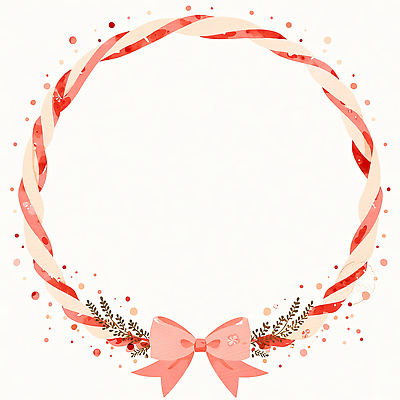 JPG 식물 디자인 꽃 리본 예술 분홍색 컬러 백그라운드 패턴 일러스트 도안 프레임 그래픽 장식 빨간색 파티 원형 그림 작품 구성 국내일러스트 AI일러스트 AI콘텐츠 도형 무늬 미술 이벤트 파일형식