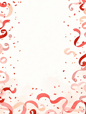 JPG 디자인 기념일 리본 백그라운드 일러스트 프레임 이벤트 그래픽 장식 파티 축하 이미지 축하카드 색종이 무료 스크랩북 국내일러스트 AI일러스트 AI콘텐츠 종이 컨셉 카드_감사 파일형식