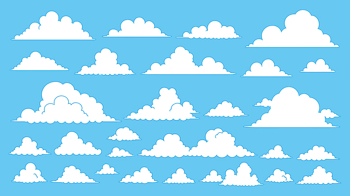모양 구름 하늘색 백그라운드 일러스트 자연 하늘 날씨 풍경 공중 파란색 기상 대기 크기 일기예보 일과 구름모양 국내일러스트 AI파일 자연요소 컬러 모션 생태계 파일형식 벡터 구름_자연