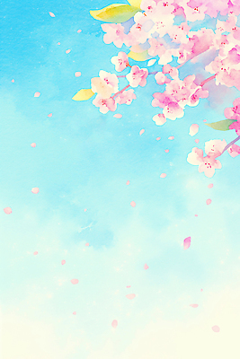 JPG 나무 계절 꽃잎 꽃 컬러 일러스트 자연 하늘 생명 바람 풍경 파란색 봄 벚꽃 변화 벚나무 떨어짐 조화 뷰티풀 국내일러스트 AI일러스트 AI콘텐츠 자연요소 식물 컨셉 날씨 생태계 파일형식