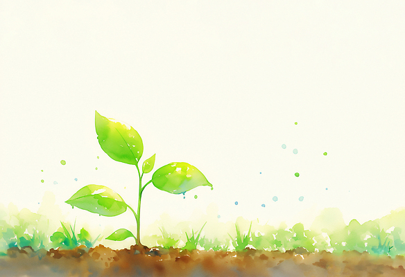 JPG 식물 화초 백그라운드 잎 농업 일러스트 자연 생명 수채화 밝음 물 새싹 환경 정원 성장 땅 생태계 뿌리 발아 색채 홈가드닝 국내일러스트 AI일러스트 AI콘텐츠 자연요소 산업 원예 파일형식