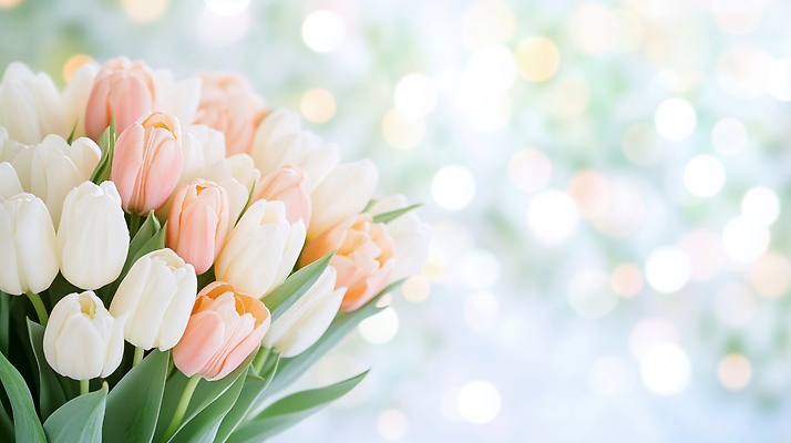 JPG 식물 편집이미지 꽃다발 백그라운드 자연 선물 잔디 빛 봄 튤립 꽃집 보케 장면 흐림 뷰티풀 이미지편집 AI포토 AI콘텐츠 계절 꽃 날씨 상점 생태계 파일형식