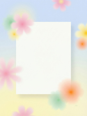 JPG 디자인 꽃 예술 컬러 백그라운드 일러스트 그래픽 장식 스크린 표현 기록 페이지 그라데이션 꽃프레임 단순화된 쉬운 창의성 평면 추가 국내일러스트 AI일러스트 AI콘텐츠 식물 프레임 파일형식