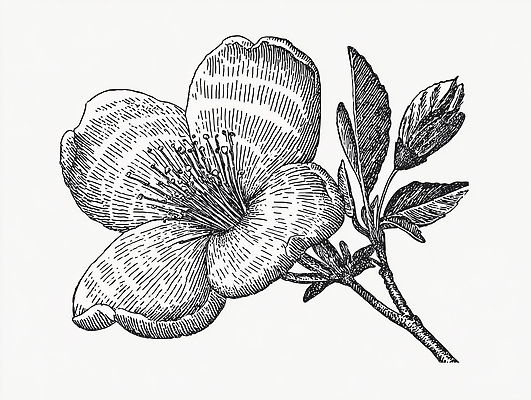 JPG 모양 식물 디자인 꽃잎 꽃 예술 일러스트 자연 생명 그래픽 봄 나뭇가지 꽃봉오리 원예 조화 정물화 국내일러스트 AI일러스트 AI콘텐츠 나무 계절 취미 그림 생태계 파일형식