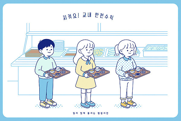 학생 어린이 음식 일러스트 학교 모션 디저트 쟁반 대화 안전 일상 친구 스쿨라이프 식당 식사 즐거움 안전수칙 점심 교내 국내일러스트 AI파일 라이프스타일 교육 감정 관계 말하기 사람 라이프 상점 파일형식 벡터