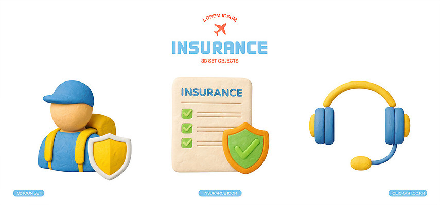 PSD 편집이미지 캐릭터 안전 세트 헤드셋 자료 보호 계획 고객 오브젝트 서비스 상담 문서 보험 체크리스트 편집3D 음향기기 컨셉 3D 헤드폰 파일형식