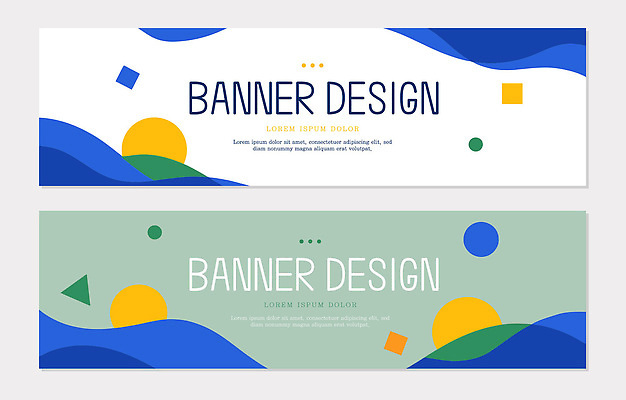 모양 도형 템플릿 디자인 배너 배너템플릿 가로배너 컬러 추상 그래픽 사각형 현수막 원형 선택 삼각형 배열 예시 스타일 배너세트 AI파일 컨셉 무늬 가로 세트 파일형식 벡터