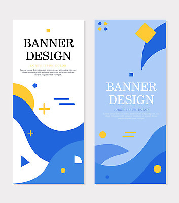 템플릿 배너 무늬 세로 세트 파일형식 벡터 디자인 그래픽 컬러 모양 기하학 비율 구성 레이아웃 텍스트 배너템플릿 AI파일 배너세트 세로배너 현수막 추상