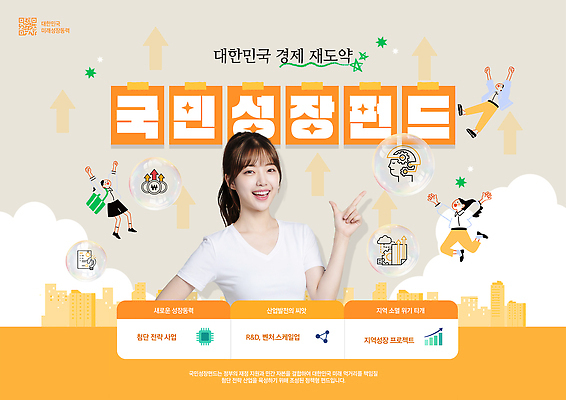 PSD 템플릿 포스터 청년 경제 정보 발전 기회 투자 전략 재정 정책 지원 프로그램 프로젝트 의료성형뷰티 이미지템플릿 국민성장펀드 컨셉 비즈니스 성인 펀드 파일형식