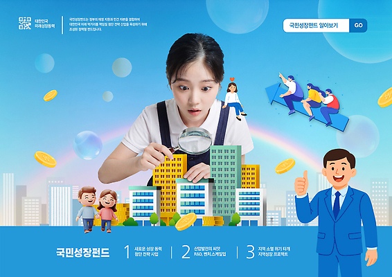 PSD 템플릿 캐릭터 여자 포스터 가이드 안내 설명 금융 경제 정보 성장 재산 계획 투자 의료성형뷰티 사용방법 이미지템플릿 국민성장펀드 직업 컨셉 비즈니스 모션 사람 방법 정책 펀드 파일형식