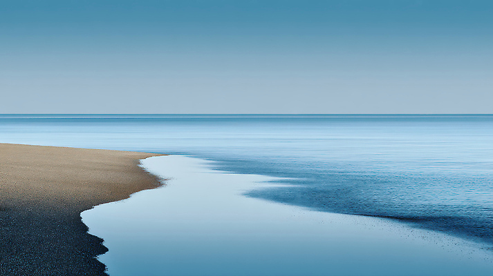 JPG 편집이미지 물결 바다 컬러 자연 하늘 풍경 해변 여름 모래사장 일몰 공간 조용 수평선 편집실사 AI포토 AI콘텐츠 계절 노을 CG 생태계 파일형식