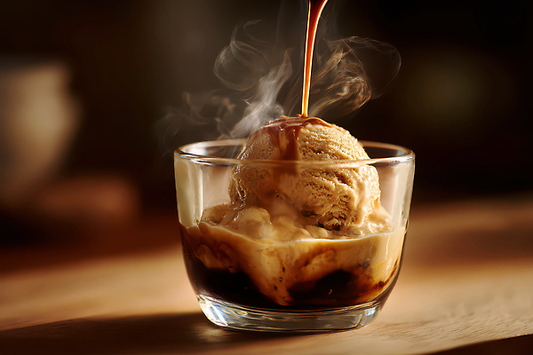 JPG 편집이미지 음식 아이스크림 디저트 조명 실내 따뜻함 요리 컵 뜨거움 맛 차가움 먹기 크림 시럽 순간 아포카토 편집실사 AI포토 AI콘텐츠 식기 컨셉 모션 내부 CG 파일형식