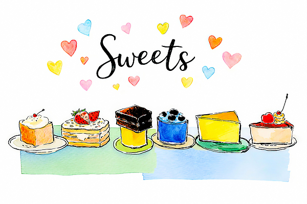 JPG 디자인 컬러 과일 일러스트 탁자 딸기 디저트 파티 케이크 초콜릿 생일 달콤 맛 설탕 고객 크림 즐거움 블루베리 편리함 스타일 국내일러스트 AI일러스트 AI콘텐츠 기념일 감정 음식 가구 컨셉 이벤트 파일형식