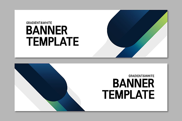 템플릿 디자인 배너 배너템플릿 백그라운드 그래픽 웹 흰색 알림 언론 그라데이션 직사각형 단순화된 마케팅 AI파일 도형 컬러 인터넷 파일형식 벡터