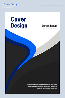 템플릿 표지디자인 디자인 표지 예술 컬러 곡선 북커버 텍스트 그래픽 파란색 견본 디지털 검은색 흰색 인쇄 레이아웃 이미지템플릿 AI파일 선 파일형식 벡터
