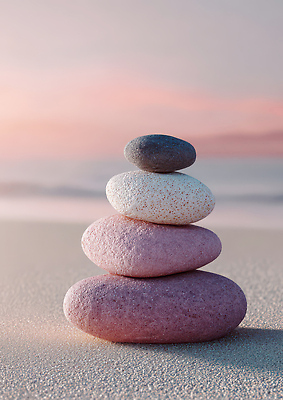 JPG 편집이미지 여유 모래 바다 컬러 자연 하늘 풍경 해변 쌓기 주황색 산책 돌_바위 조화 수평선 편집실사 AI컴퓨터그래픽 AI콘텐츠 감정 모션 휴식 CG 생태계 파일형식