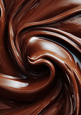 JPG 편집이미지 음식 컬러 재료 디저트 발렌타인데이 요리 장식 초콜릿 흐름 달콤 맛 크림 질감 부드러움 카카오 편집실사 AI포토 AI콘텐츠 컨셉 데이이벤트 감각 CG 파일형식