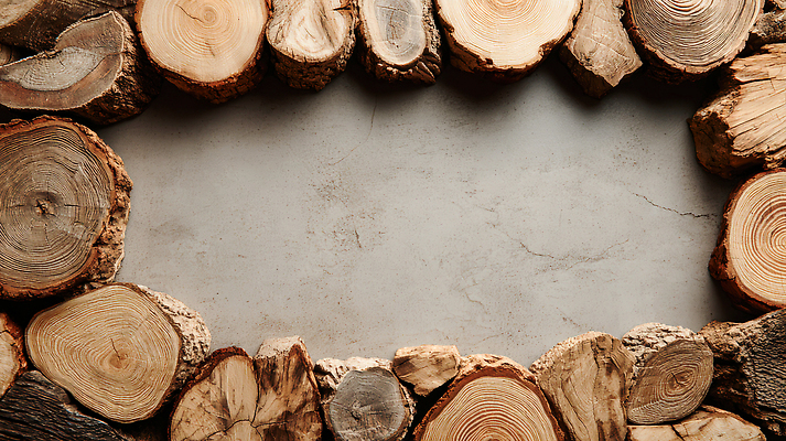 JPG 모양 나무 편집이미지 디자인 컬러 조각 백그라운드 자연 프레임 장식 공간 크기 질감 나이테 편집실사 AI포토 AI콘텐츠 식물 CG 생태계 파일형식